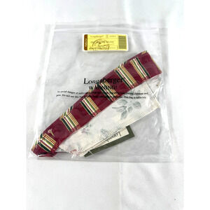 2007 Longaberger Holiday Helper Holiday Botanical Fabric Liner 23538270